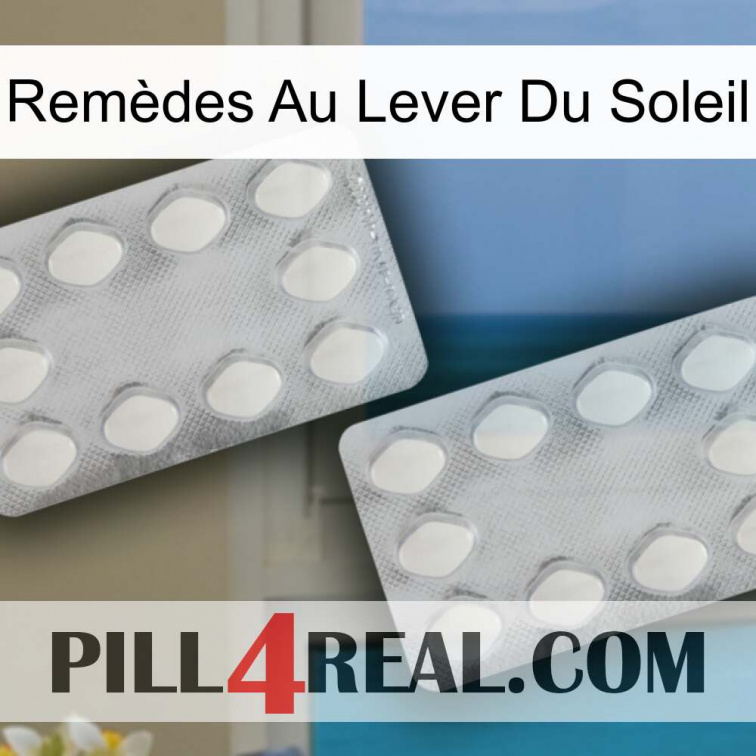 Remèdes Au Lever Du Soleil 17